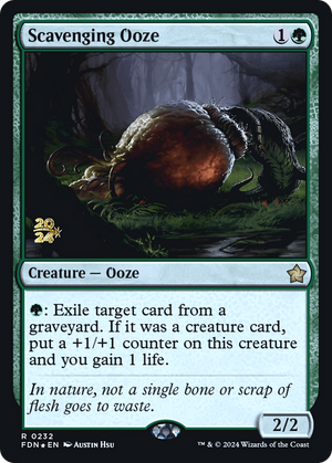 Scavenging Ooze (PRE-232) - Foundations Promos Foil
