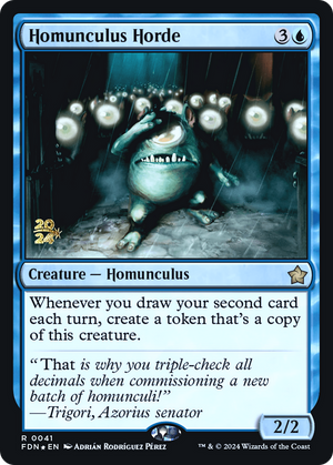 Homunculus Horde (PRE-041) - Foundations Promos Foil