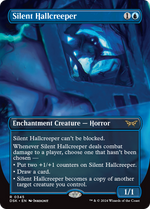 Silent Hallcreeper (DSK-345) - Duskmourn: House of Horror (Borderless) Foil - Poke-Collect