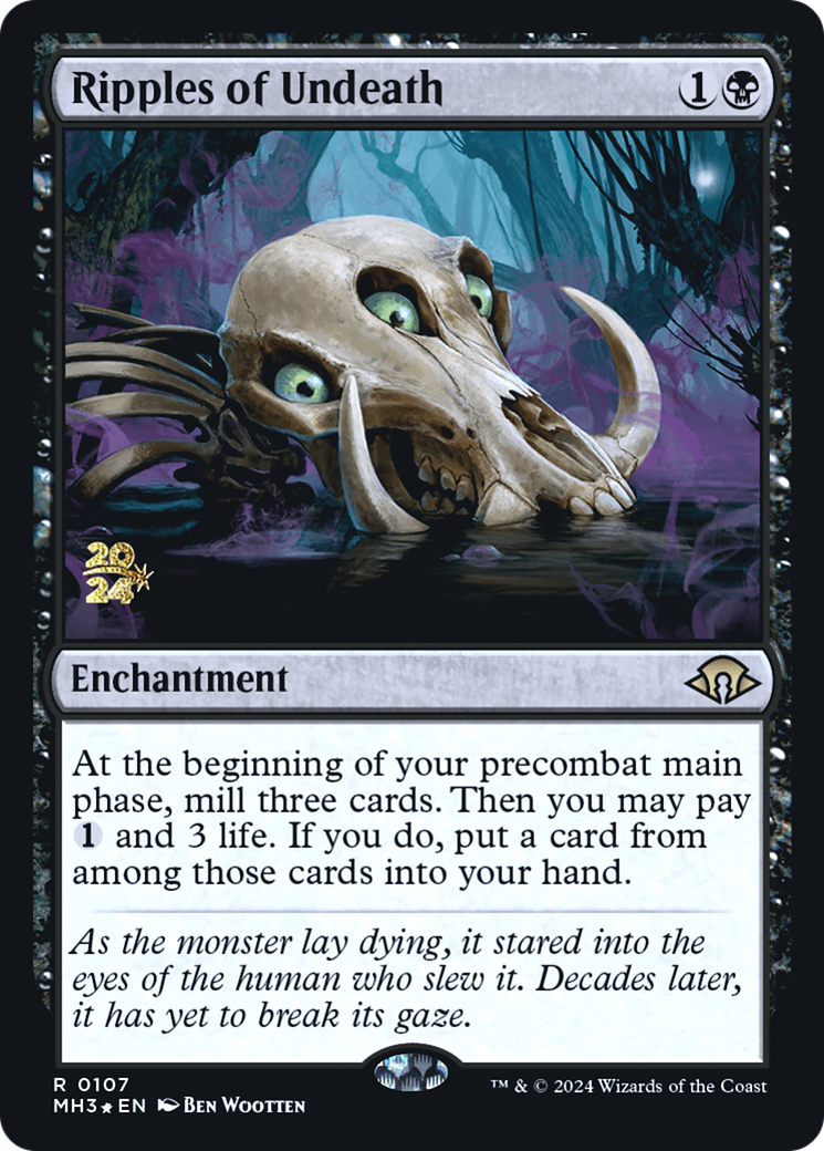 Ripples of Undeath (PRE-107) - Modern Horizons 3 Promos Foil
