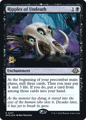 Ripples of Undeath (PRE-107) - Modern Horizons 3 Promos Foil