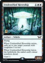 Unidentified Hovership (PRE-037) - Duskmourn: House of Horror Promos Foil - Poke-Collect