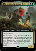 The Gitrog, Ravenous Ride (OTJ-352) - Outlaws of Thunder Junction: (Extended Art) Foil - Poke-Collect