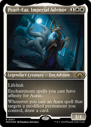Pearl-Ear, Imperial Advisor (Foil Etched) (MH3-477) - Modern Horizons 3 Foil