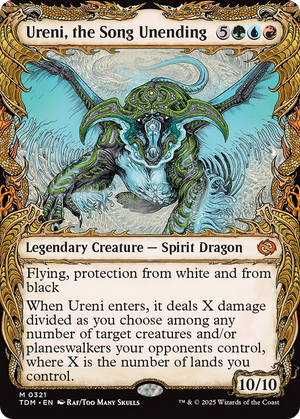 Ureni, the Song Unending (TDM-321) - Tarkir: Dragonstorm: (Showcase)