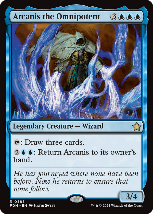 Arcanis the Omnipotent (FDN-585) - Foundations - Poke-Collect