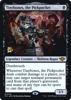 Tinybones, the Pickpocket (PRE-109) - Outlaws of Thunder Junction Promos Foil - Poke-Collect