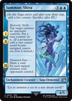 Summon: Shiva (FIN-078) - FINAL FANTASY: (enchantment) Foil - Poke-Collect