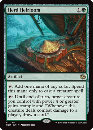 Herd Heirloom (TDM-144) - Tarkir: Dragonstorm - Poke-Collect