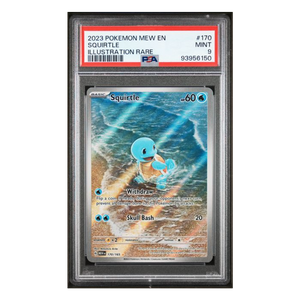 Squirtle Illustration Rare 151 #170 PSA 9