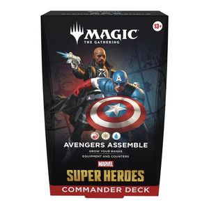 Magic the Gathering: Universes Beyond Marvel Super Heroes Commander Deck - Avengers Assemble