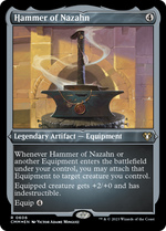 Hammer of Nazahn (CMM-606) - Commander Masters Etched Foil - Poke-Collect