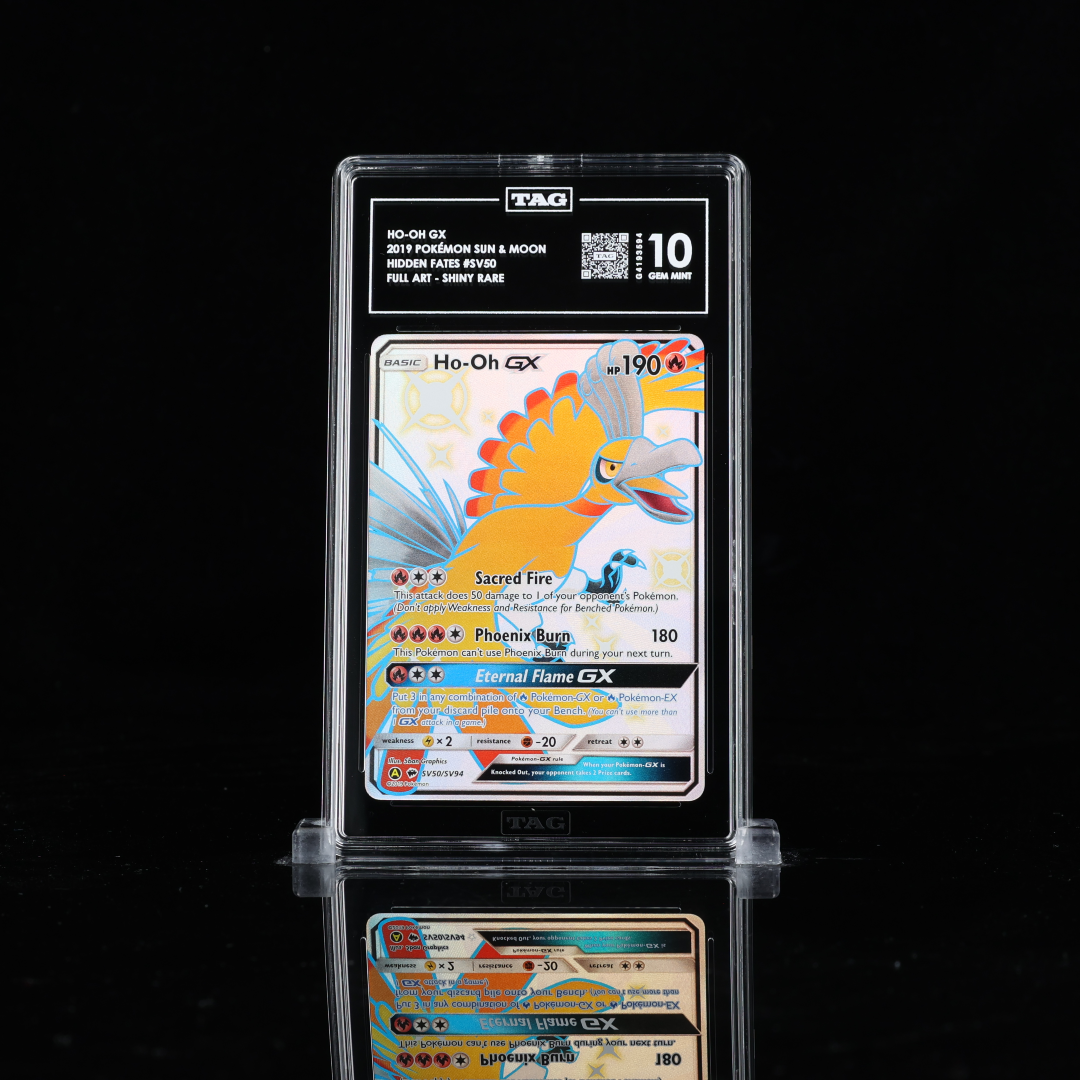 Ho-Oh GX Hidden Fates #SV50 TAG 10