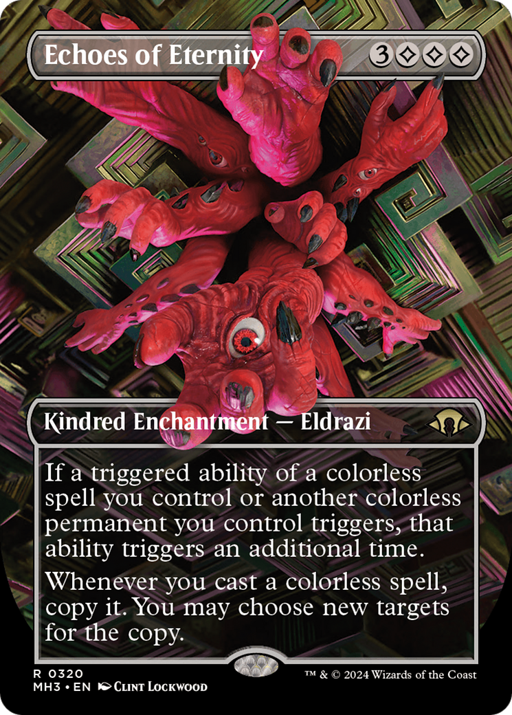 Echoes of Eternity (Borderless) (MH3-320) - Modern Horizons 3 (Borderless)