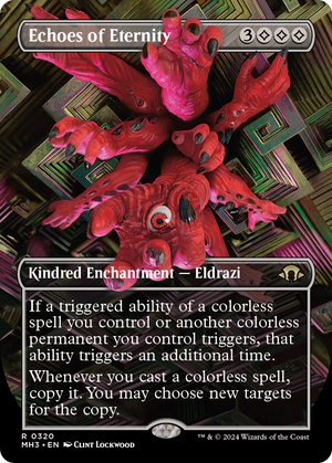 Echoes of Eternity (Borderless) (MH3-320) - Modern Horizons 3 (Borderless) Foil