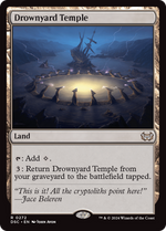 Drownyard Temple (DSC-272) - Duskmourn: House of Horror Commander - Poke-Collect
