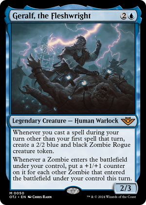 Geralf, the Fleshwright (OTJ-050) - Outlaws of Thunder Junction Foil - Poke-Collect