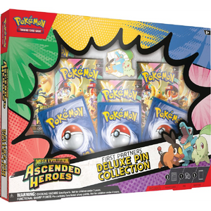 Mega Evolution: Ascended Heroes First Partners Deluxe Pin Collection