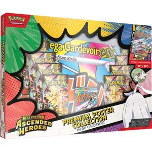 Mega Evolution: Ascended Heroes Premium Poster Collection (Mega Gardevoir)