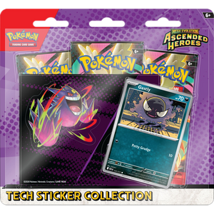 Mega Evolution: Ascended Heroes Tech Sticker Collection (Mega Gengar)