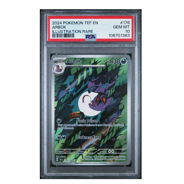 Arbok IR Temporal Forces #176 PSA 10 - Poke-Collect