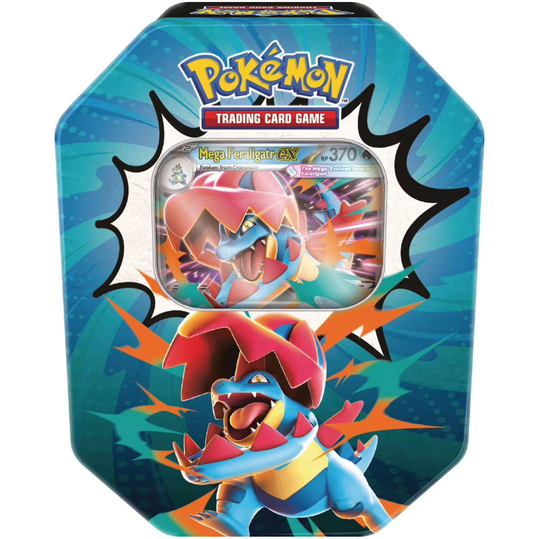 Mega Evolution: Ascended Heroes Tin - Mega Feraligatr