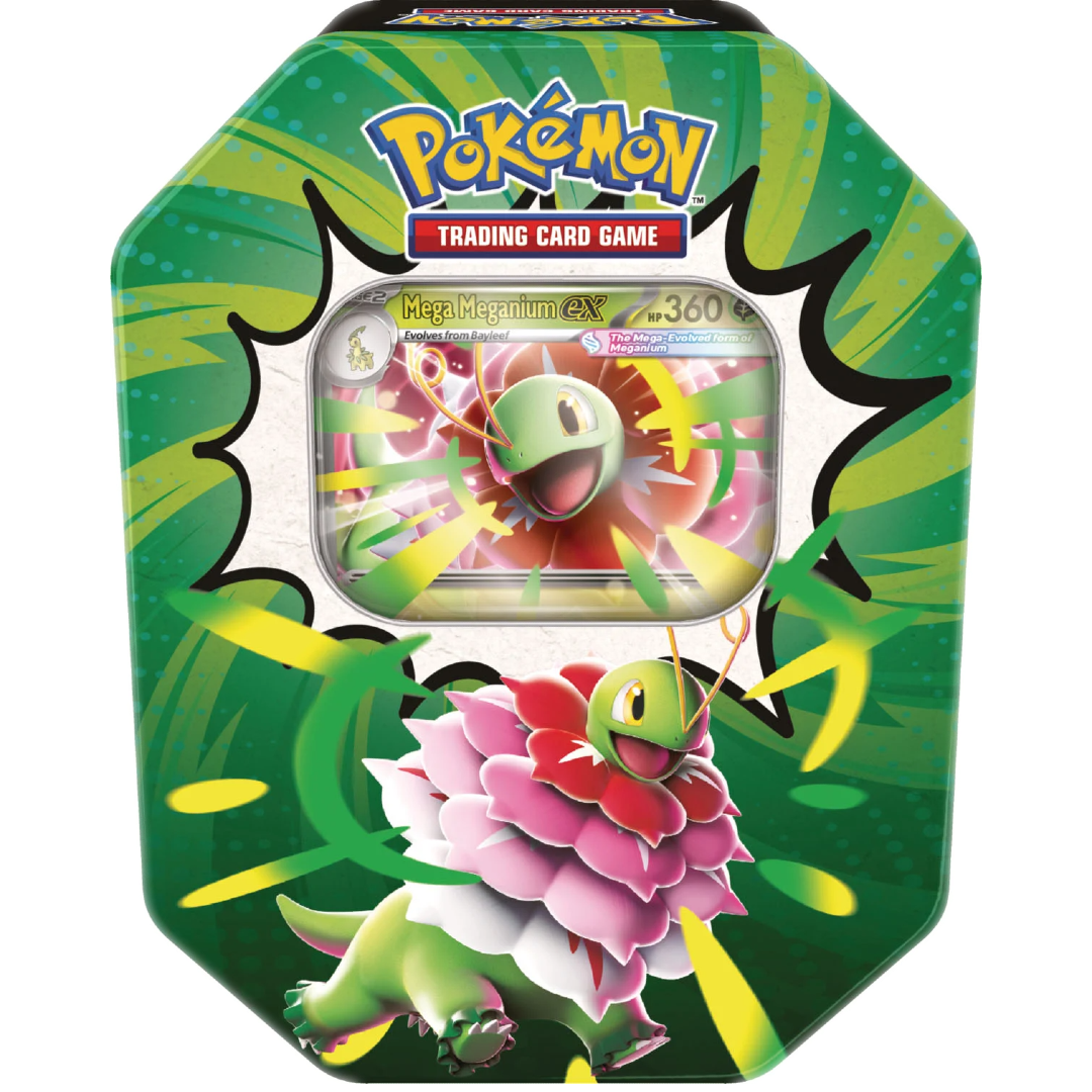 Mega Evolution: Ascended Heroes Tin - Mega Meganium