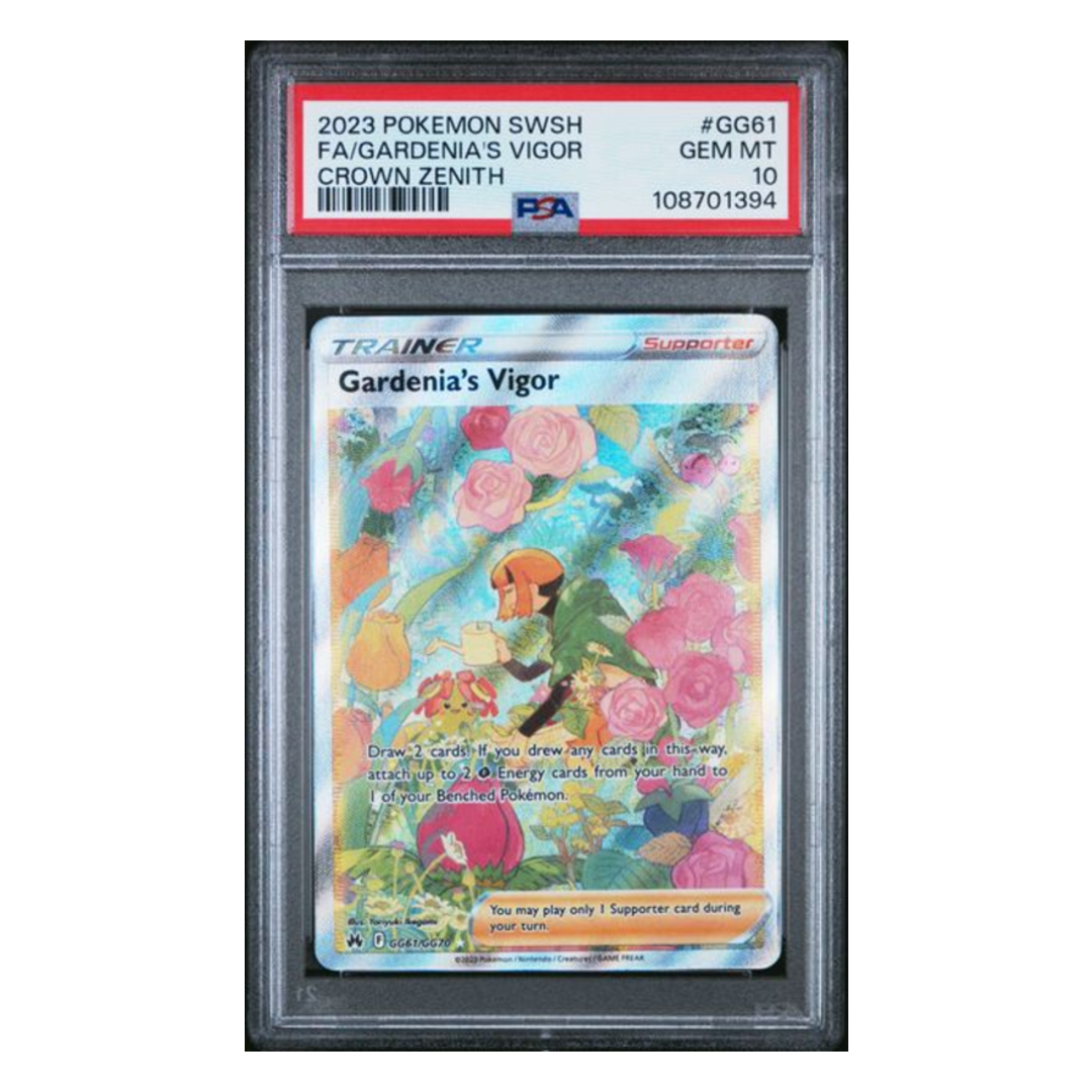 Gardenia's Vigor Crown Zenith #GG61 PSA 10