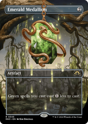 Emerald Medallion (Borderless) (MH3-345) - Modern Horizons 3 (Borderless)