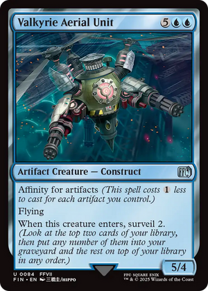 Valkyrie Aerial Unit (FIN-084) - FINAL FANTASY Foil