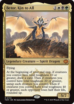 Betor, Kin to All (TDM-172) - Tarkir: Dragonstorm Foil - Poke-Collect