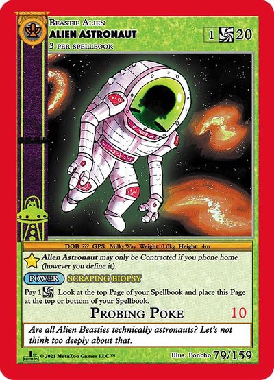 Alien Astronaut [Cryptid Nation First Edition] - Poke-Collect