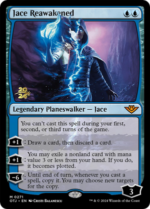 Jace Reawakened (PRE-271) - Outlaws of Thunder Junction Promos Foil - Poke-Collect