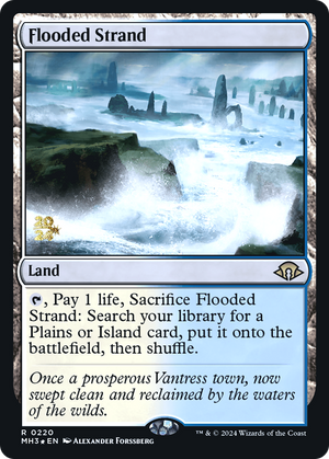 Flooded Strand (PRE-220) - Modern Horizons 3 Promos Foil
