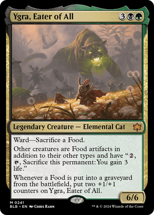 Ygra, Eater of All (BLB-241) - Bloomburrow - Poke-Collect