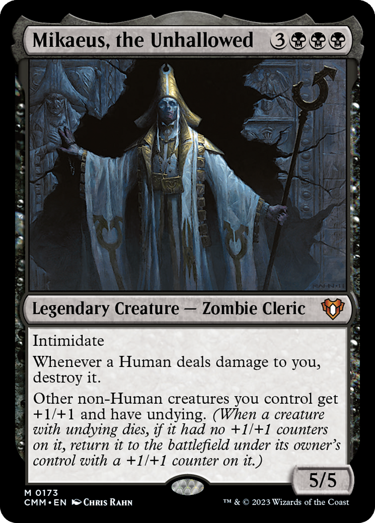 Mikaeus, the Unhallowed (CMM-173) - Commander Masters Foil - Poke-Collect