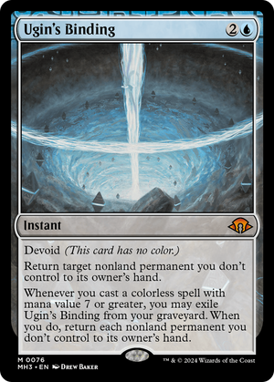 Ugin's Binding (MH3-076) - Modern Horizons 3: (devoid)