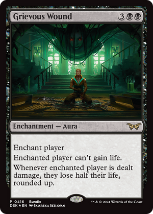 Grievous Wound (UMP-416) - Duskmourn: House of Horror Foil - Poke-Collect