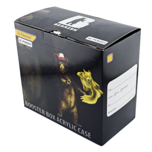 Bearish Acrylic Case Pokemon Booster Display - Poke-Collect