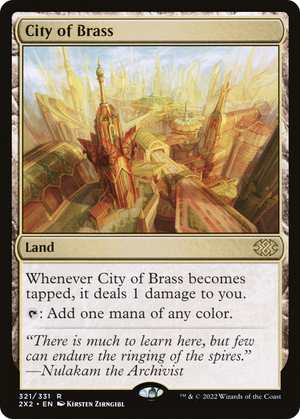 City of Brass (2X2-321) - Double Masters 2022 - Poke-Collect