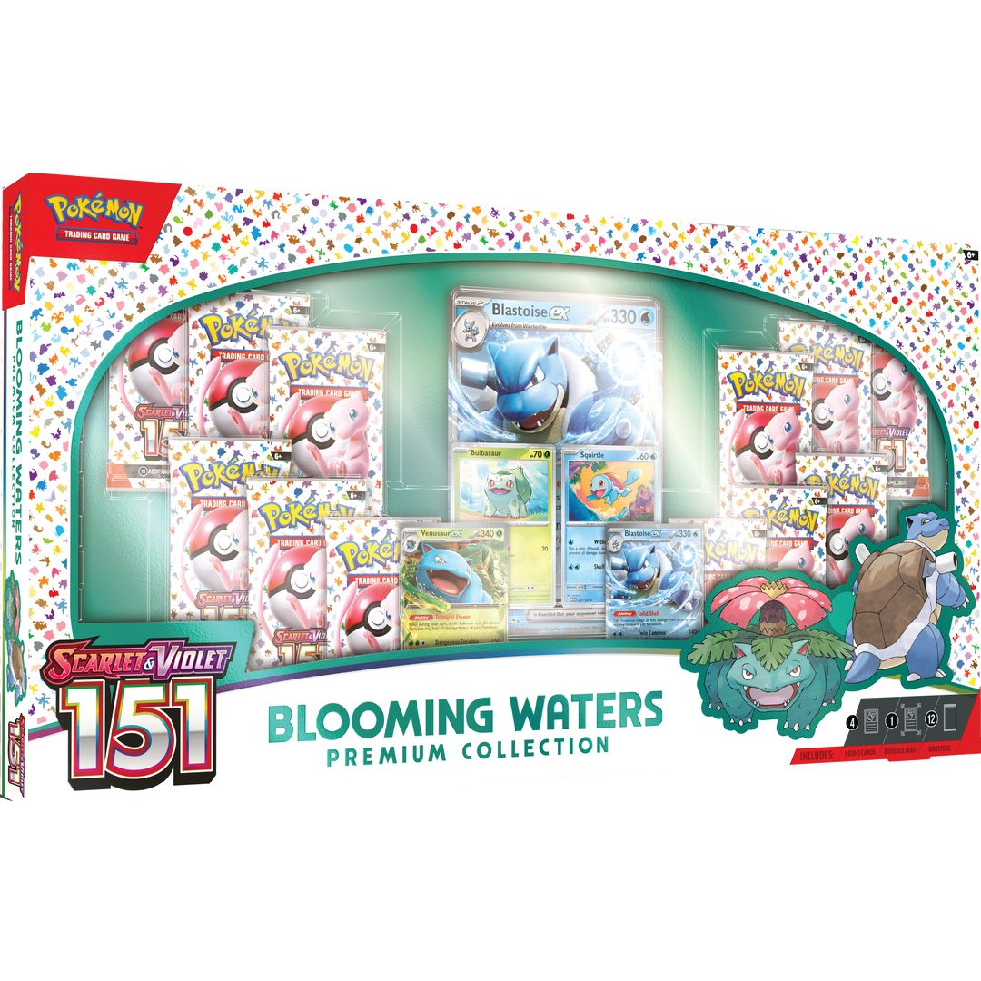 Scarlet & Violet: 151 Blooming Waters Premium Collection