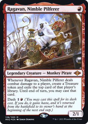 Ragavan, Nimble Pilferer (PRE-138S) - Modern Horizons 2 Promos Foil