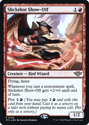 Slickshot Show-Off (PRE-146) - Outlaws of Thunder Junction Promos Foil