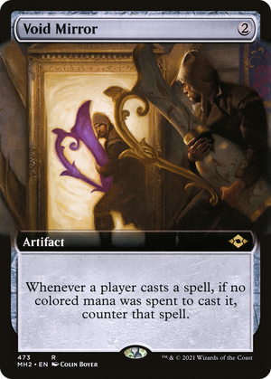 Void Mirror (MH2-473) - Modern Horizons 2: (Extended Art)