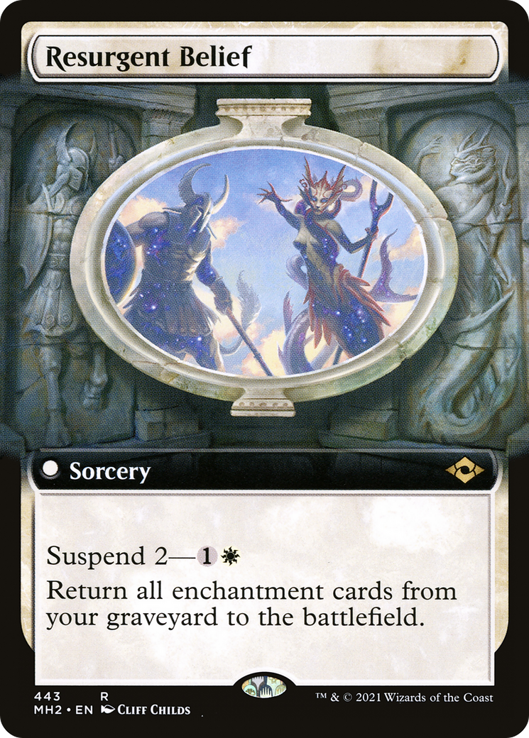 Resurgent Belief (MH2-443) - Modern Horizons 2: (Extended Art)