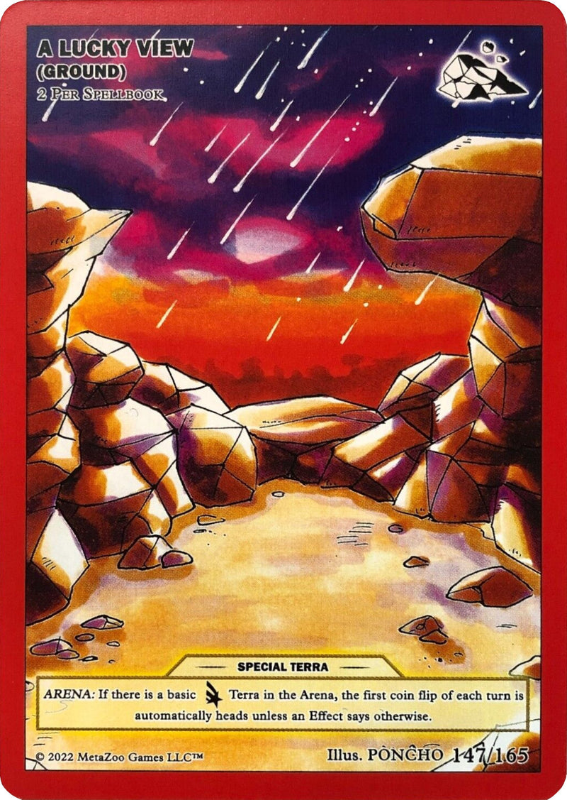 A Lucky View (Ground) [Cryptid Nation: UFO First Edition] - Poke-Collect