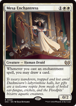 Mesa Enchantress (DSC-068) - Duskmourn: House of Horror Commander - Poke-Collect