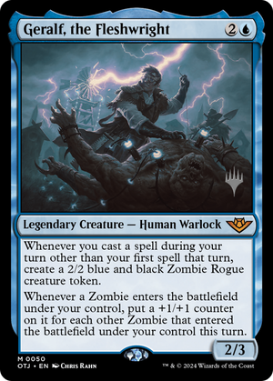 Geralf, the Fleshwright (PPOTJ-050) - Outlaws of Thunder Junction Promos - Poke-Collect