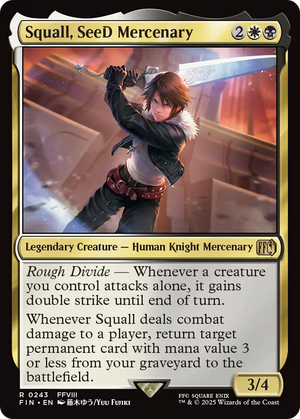 Squall, SeeD Mercenary (FIN-243) - FINAL FANTASY Foil - Poke-Collect