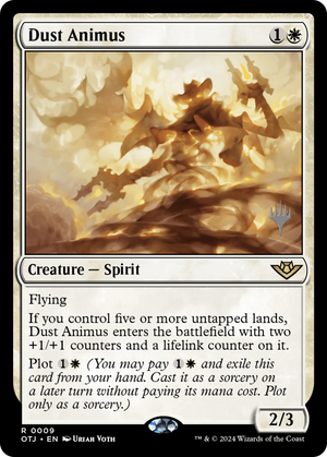 Dust Animus (PPOTJ-009) - Outlaws of Thunder Junction Promos